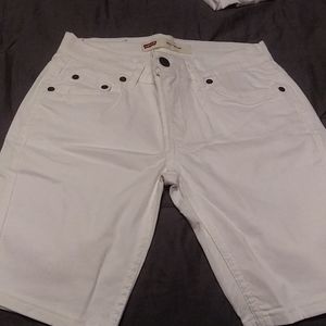 Levi's boys white jeans